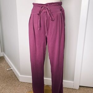Lole Women's Plum Tie-Waist Joggers